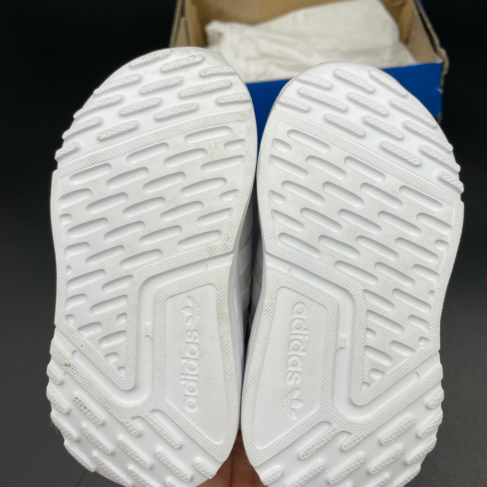 Adidas white infant 4 originals Multix running shoes - Picture 6 of 9